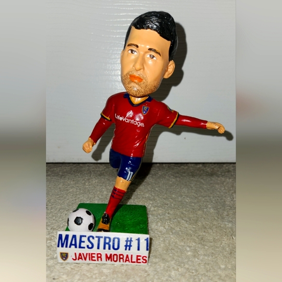 Javier Morales Real Salt Lake Soccer Bobblhead - Picture 1 of 3